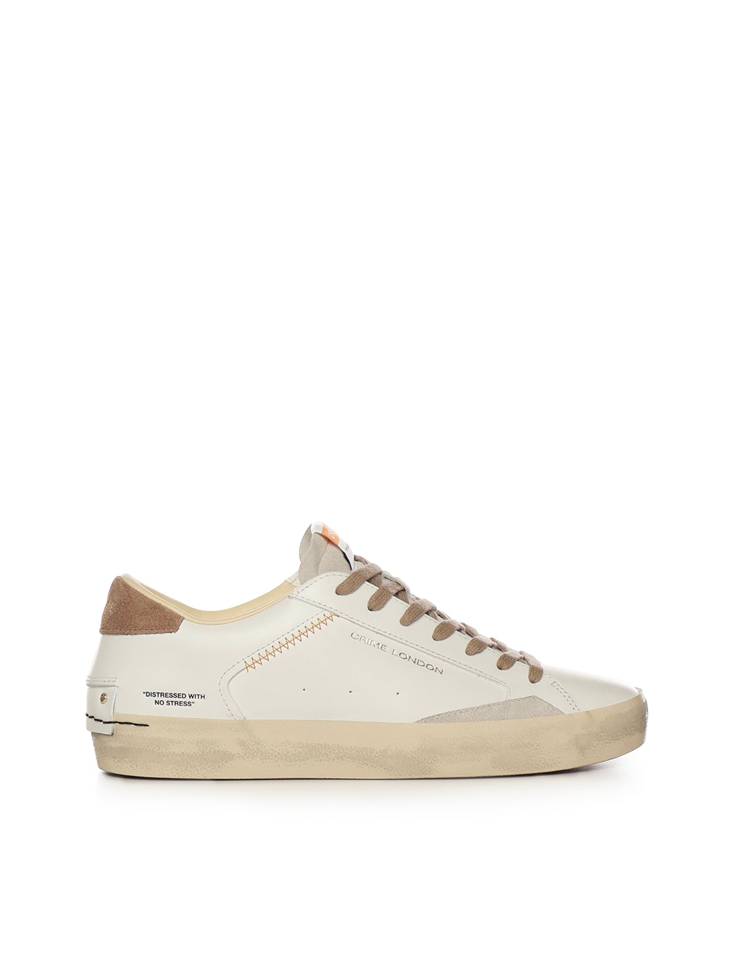 Sneaker Distressed 19002PP8B WHITE CRIME LONDON 