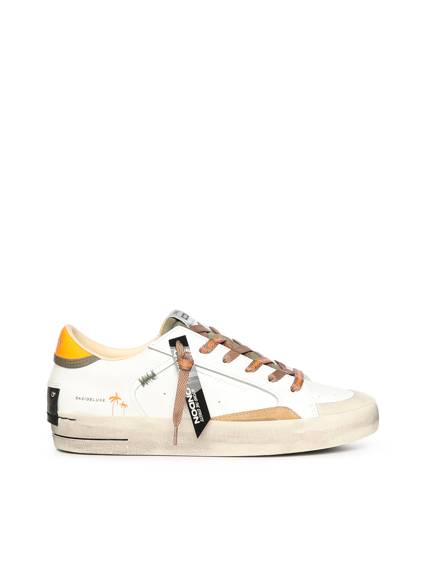 Sneaker Sk8 Deluxe 19101PP8B WHITE CRIME LONDON 
