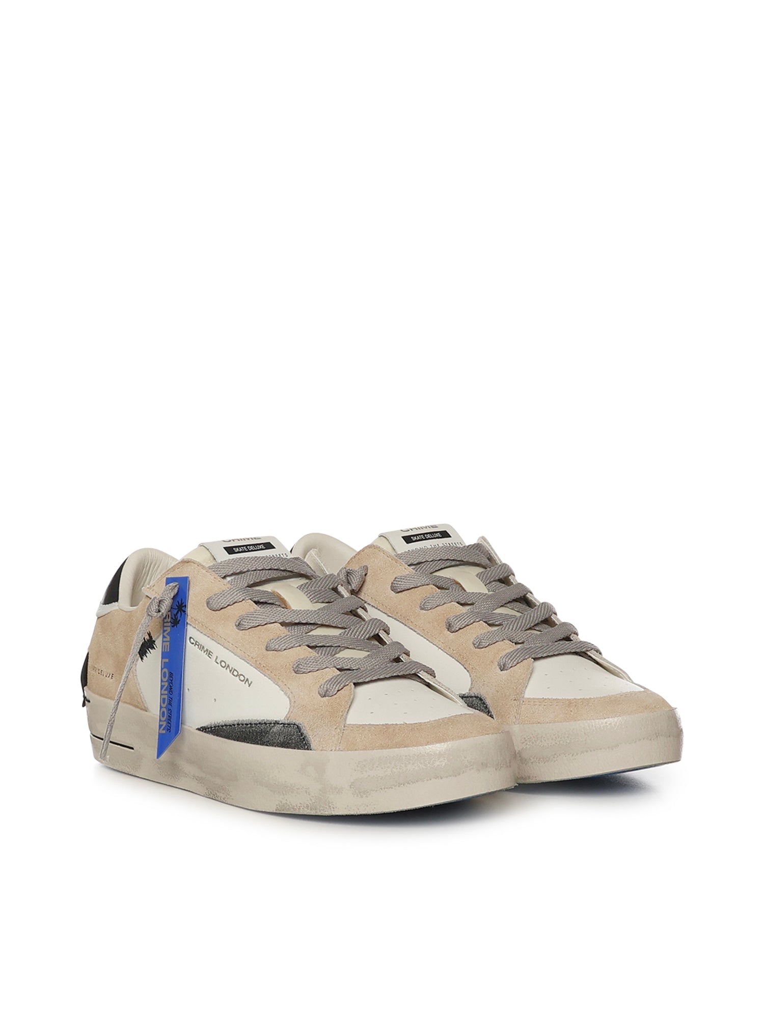 Sneaker Sk8 Deluxe 19109PP8B BEIGE CRIME LONDON 