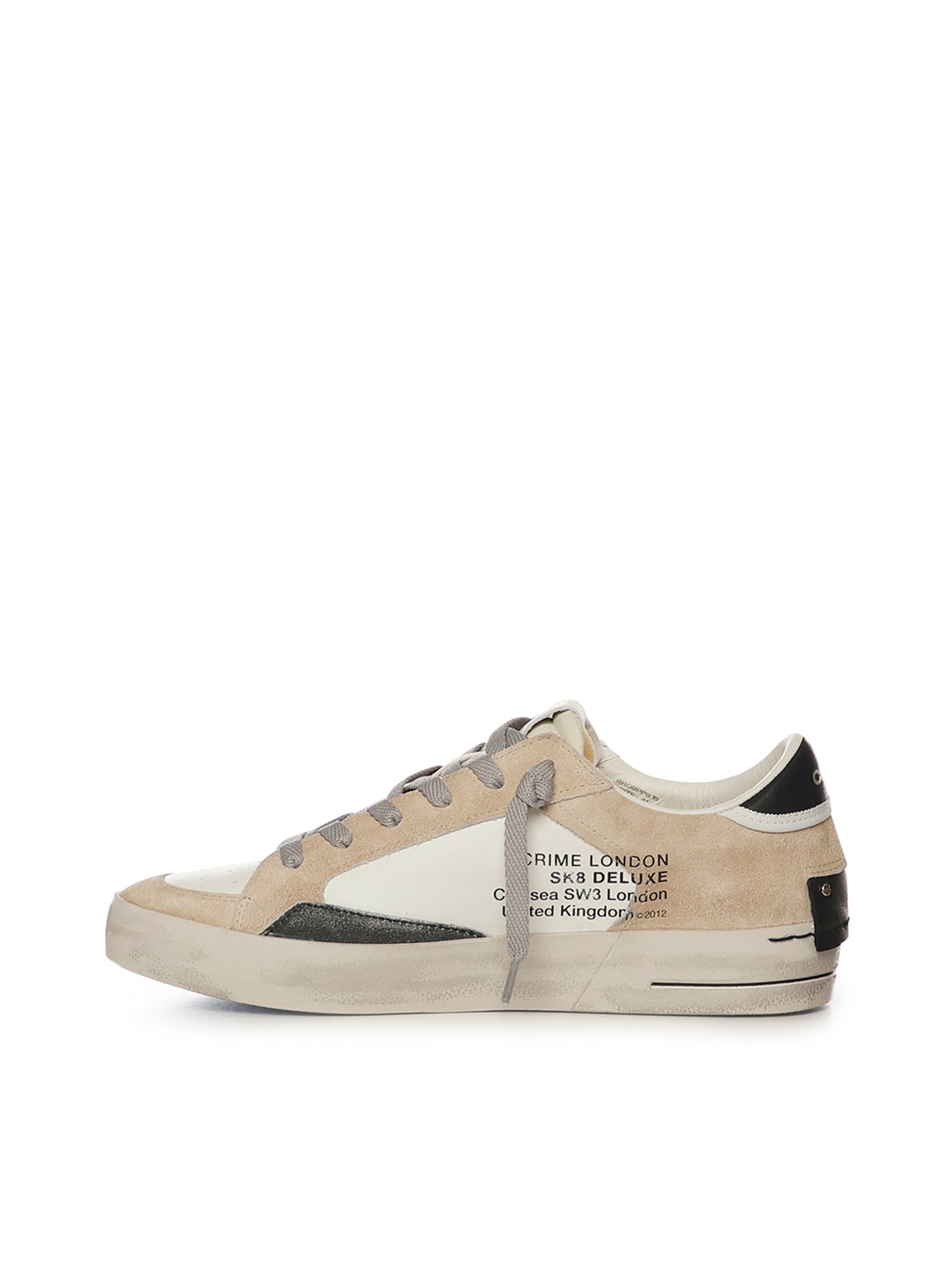 Sneaker Sk8 Deluxe 19109PP8B BEIGE CRIME LONDON 
