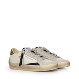 Sneaker Sk8 Deluxe in pelle 19110PP8B WHITE CRIME LONDON 