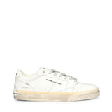 Sneaker Playoff in pelle<BR/> 19500PP8B WHITE CRIME LONDON 