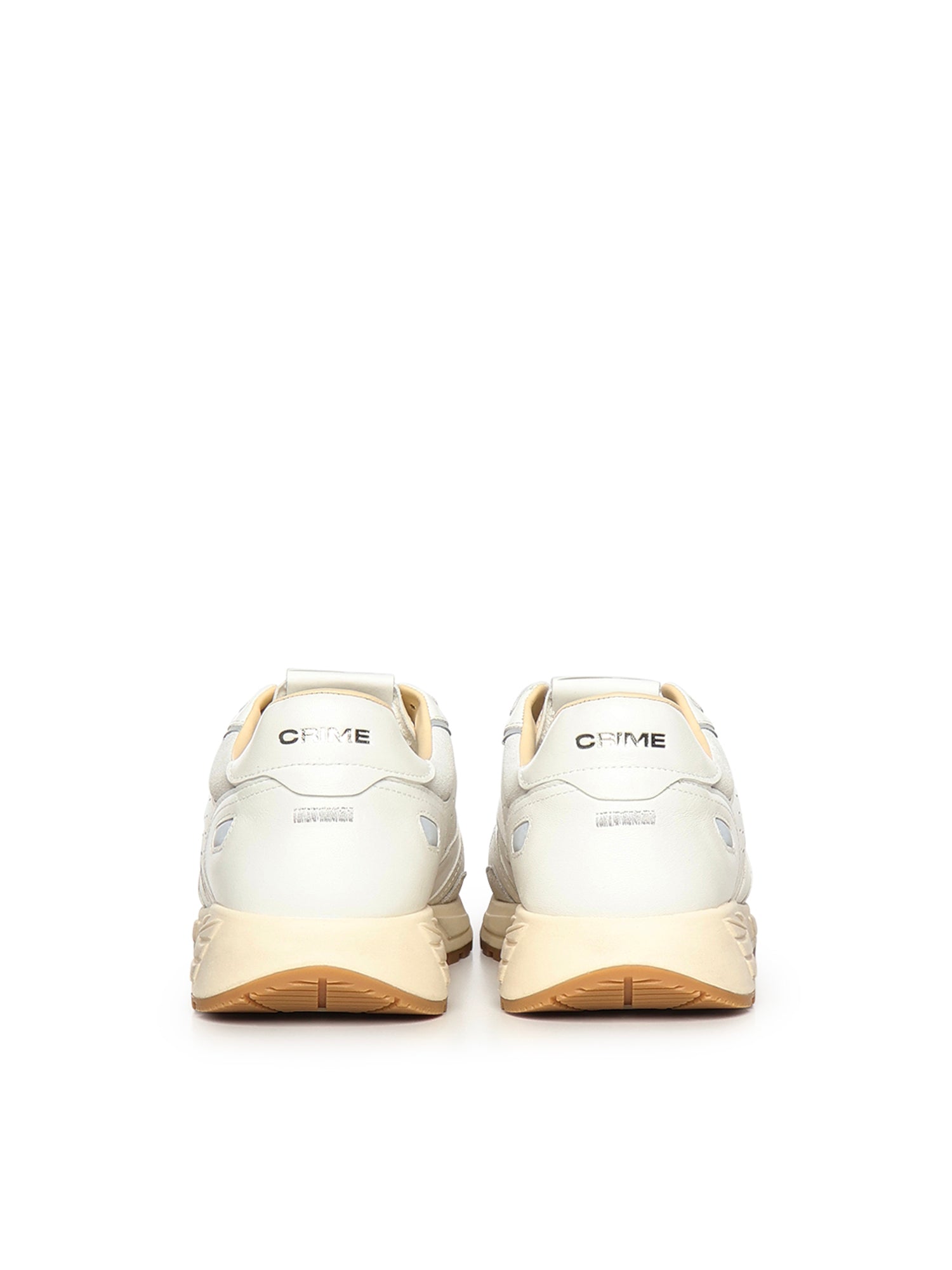 Sneaker Rush in pelle 19600PP8B WHITE CRIME LONDON 
