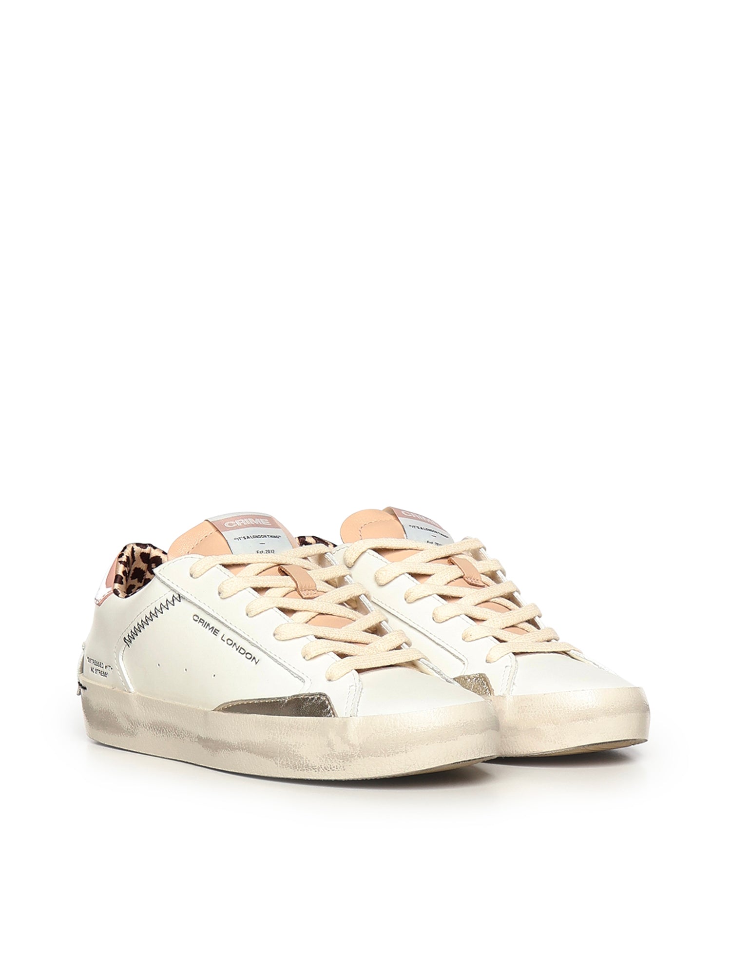 Sneaker Rush in pelle 29008PP8B WHITE CRIME LONDON 