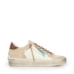 Sneaker Sk8 Deluxe Wedge in pelle 29154PP8B BEIGE CRIME LONDON 