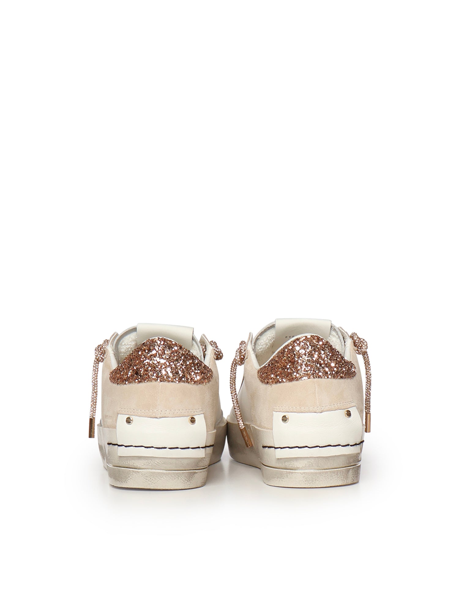 Sneaker Sk8 Deluxe Wedge in pelle 29154PP8B BEIGE CRIME LONDON 