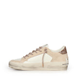 Sneaker Sk8 Deluxe Wedge in pelle 29154PP8B BEIGE CRIME LONDON 