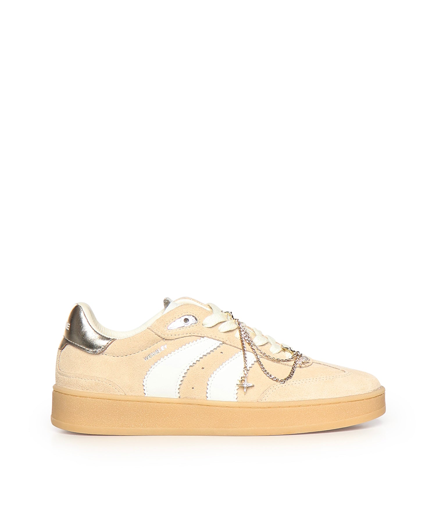 Sneaker Wembley in suede 29305PP8B BEIGE CRIME LONDON 