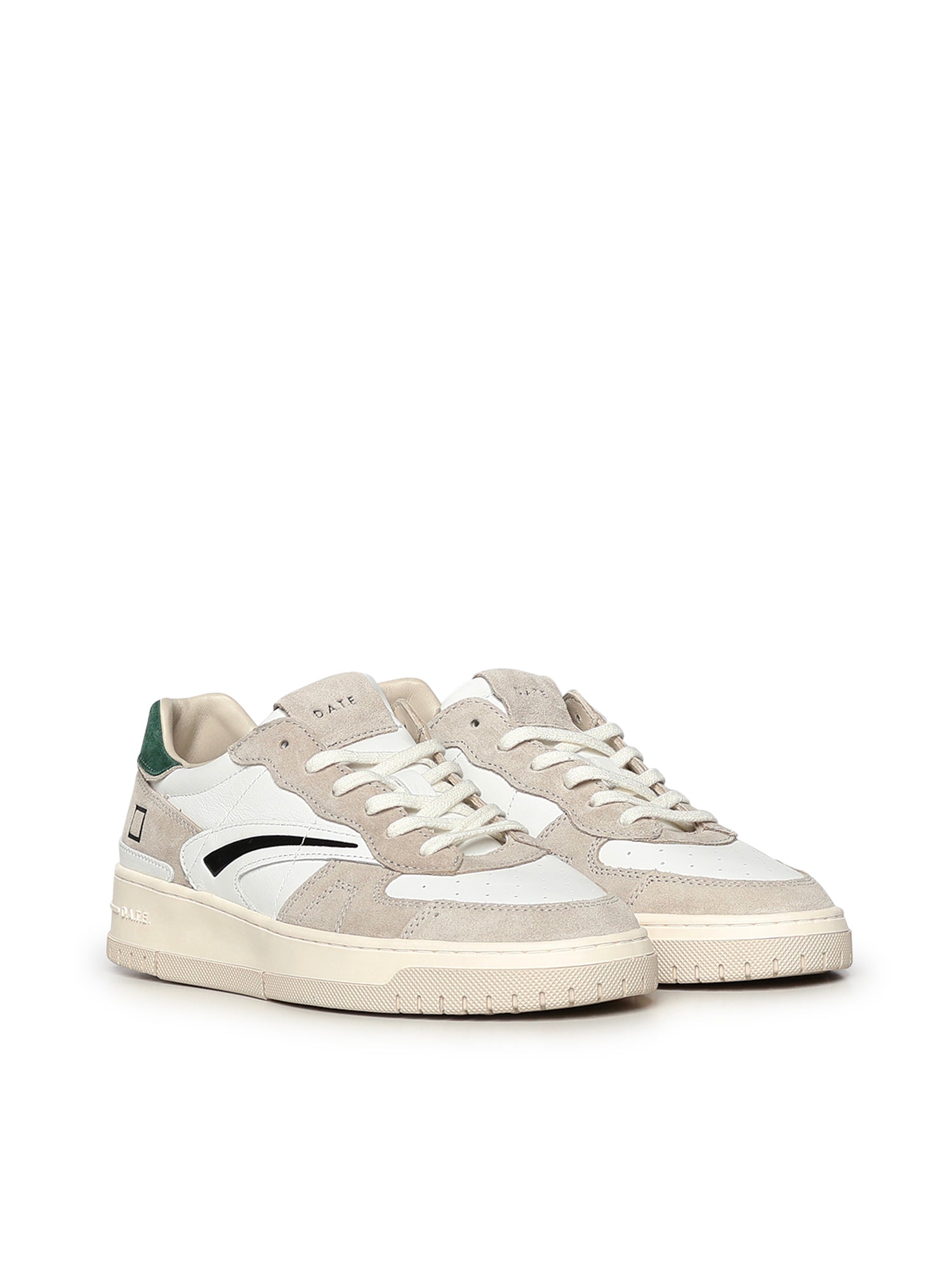 Sneaker Torneo in pelle e suede<BR/> M441 TP-CAWG D.A.T.E. 