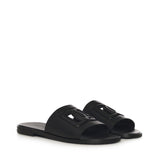 Slide in pelle con logo A80397 A036380999 DOLCE & GABBANA 