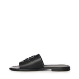 Slide in pelle con logo A80397 A036380999 DOLCE & GABBANA 