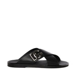 Sandalo in pelle di vitello A80440 AO60280999 DOLCE & GABBANA 