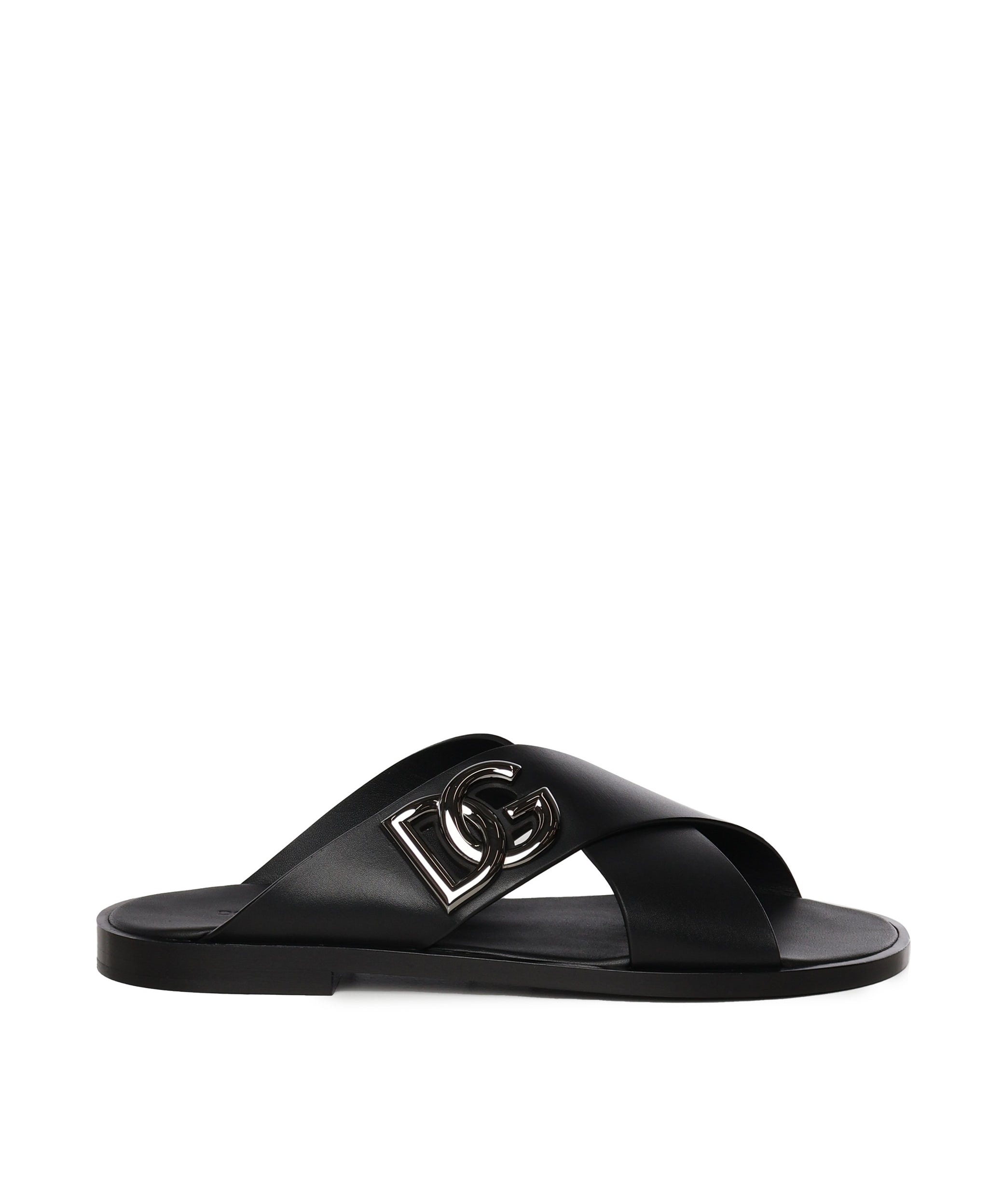 Sandalo in pelle di vitello A80440 AO60280999 DOLCE & GABBANA 
