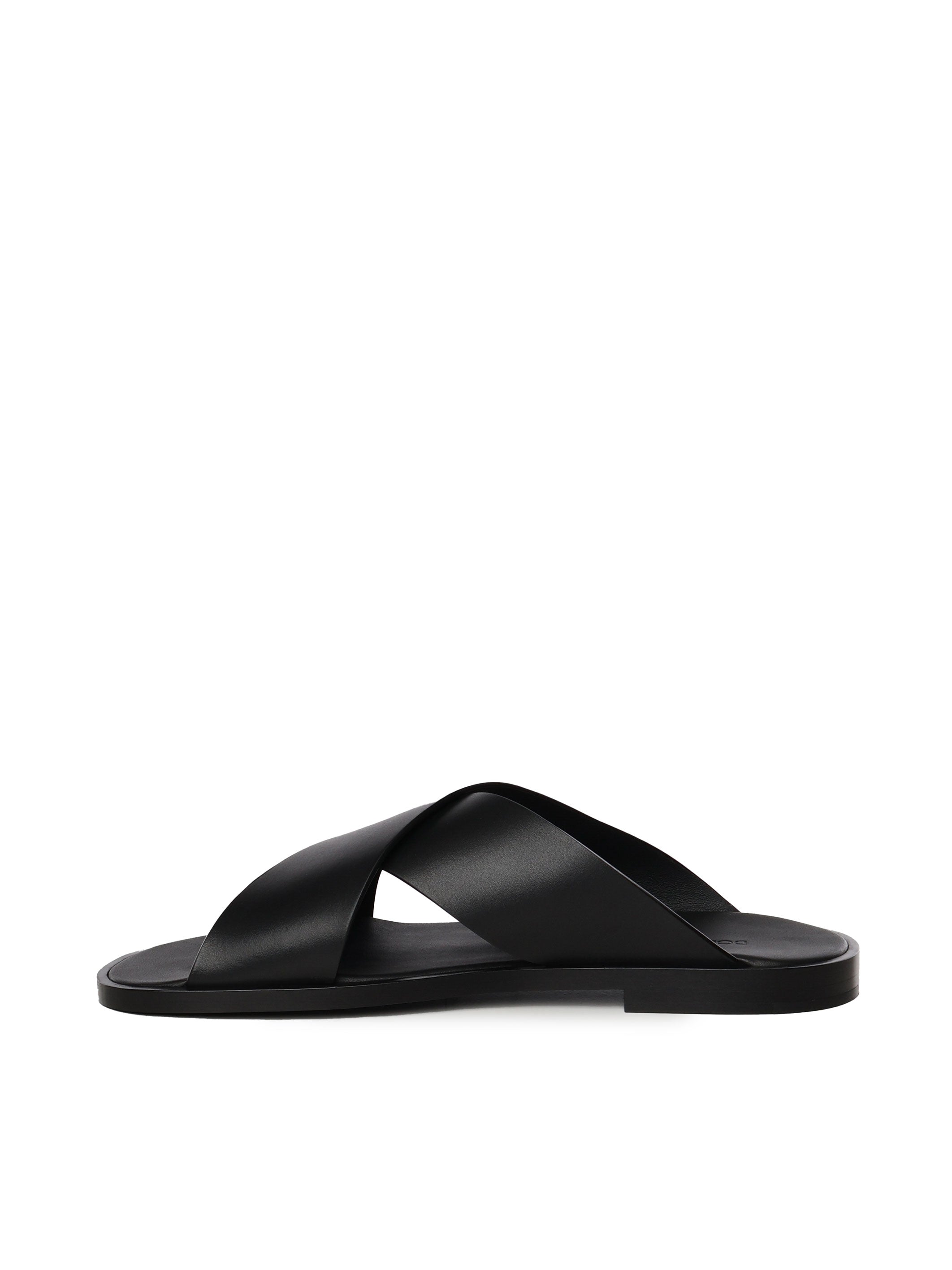 Sandalo in pelle di vitello A80440 AO60280999 DOLCE & GABBANA 