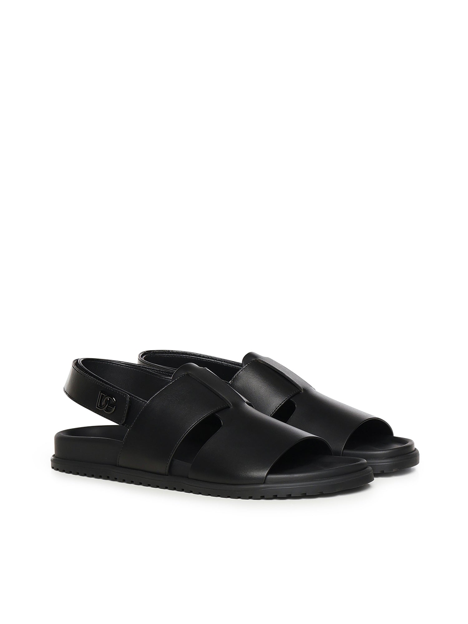 Sandali in pelle di vitello A80571 A011880999 DOLCE & GABBANA 
