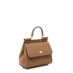 Borsa a mano Sicily piccola in pelle Dauphine BB6003 B10018M417 DOLCE & GABBANA 
