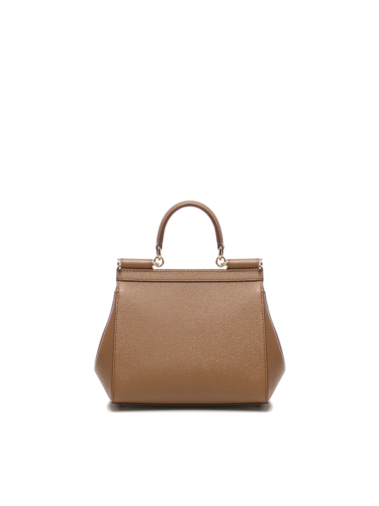 Borsa a mano Sicily piccola in pelle Dauphine BB6003 B10018M417 DOLCE & GABBANA 