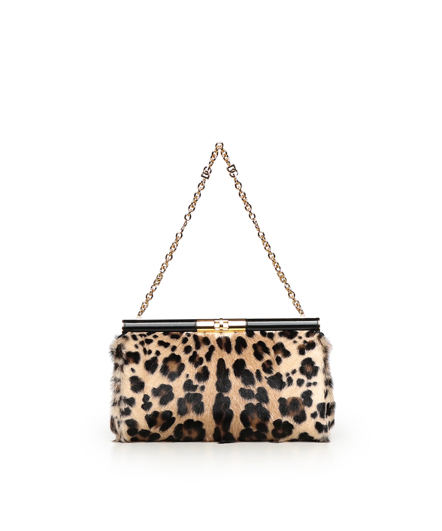 Borsa a spalla Marlene in capra kid leo BB7672 A086389738 DOLCE & GABBANA 