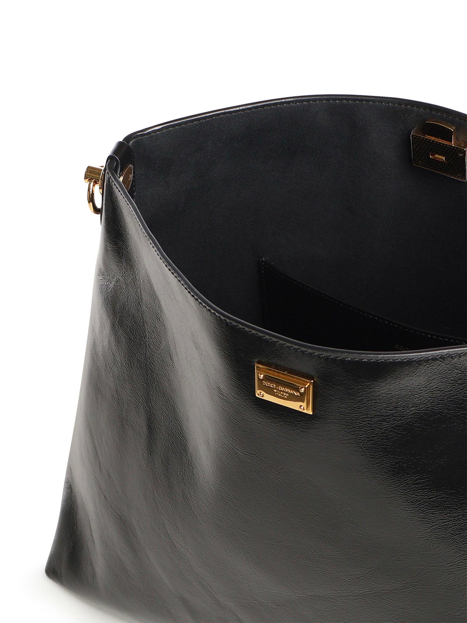 Borsa a spalla Vittoria grande in pelle di vitello BB7942 AZ00080999 DOLCE & GABBANA 