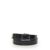 Cintura in pelle di vitello verniciata BC4703 A115380999 DOLCE & GABBANA 