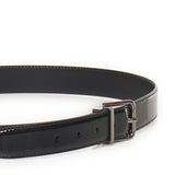 Cintura in pelle di vitello verniciata BC4703 A115380999 DOLCE & GABBANA 