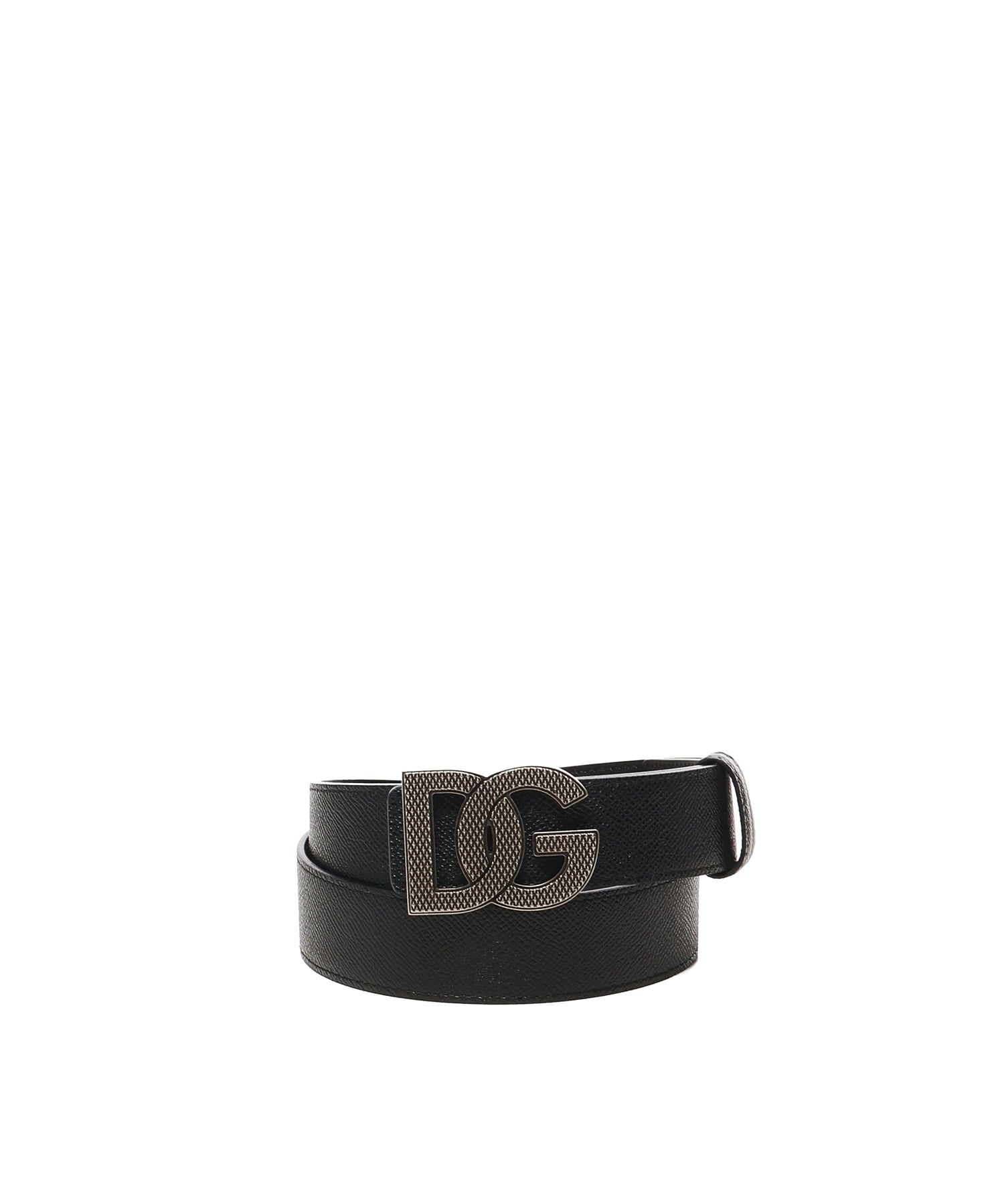 Cintura con logo in pelle di vitello BC4943 AG6518B956 DOLCE & GABBANA 