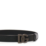 Cintura con logo in pelle di vitello BC4943 AG6518B956 DOLCE & GABBANA 