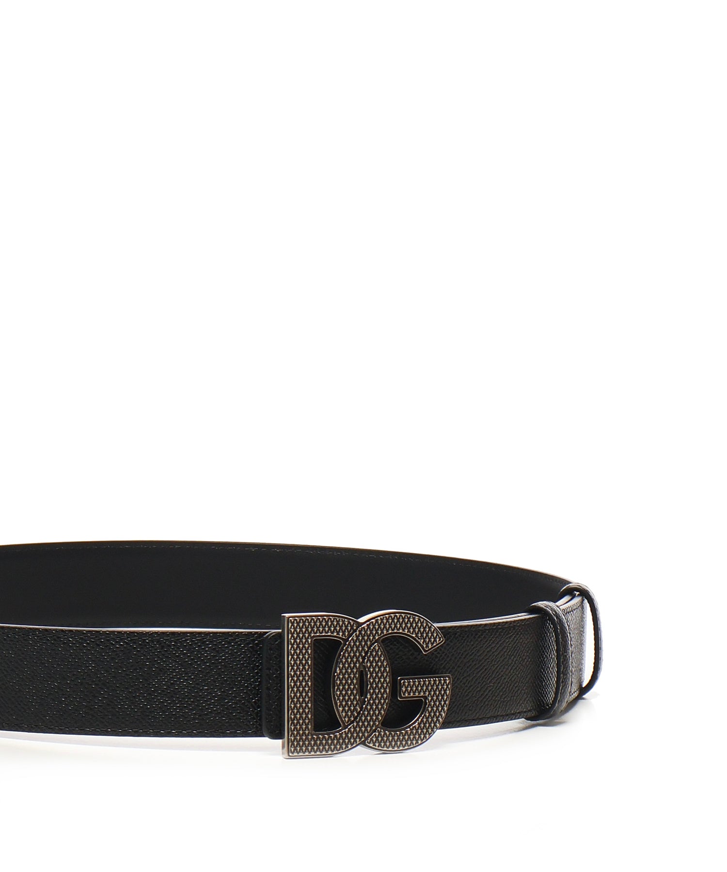 Cintura con logo in pelle di vitello BC4943 AG6518B956 DOLCE & GABBANA 