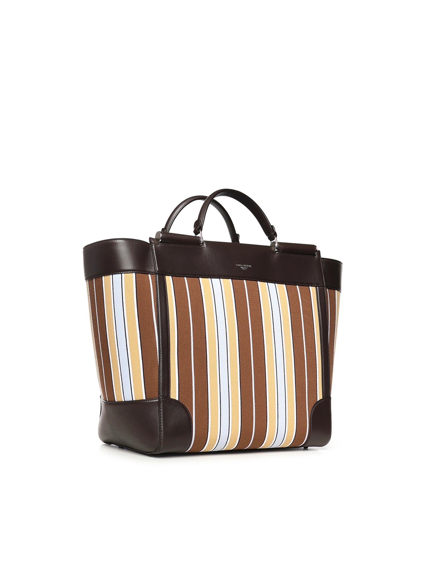 Borsa a mano Sicily in tessuto jacquard a righe BM2448 B03798S739 DOLCE & GABBANA 