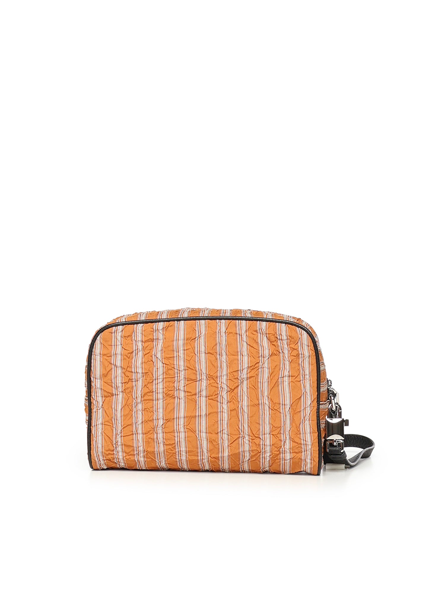 Borsa a mano in tessuto froissé e pelle BM2500 A03898W177 DOLCE & GABBANA 