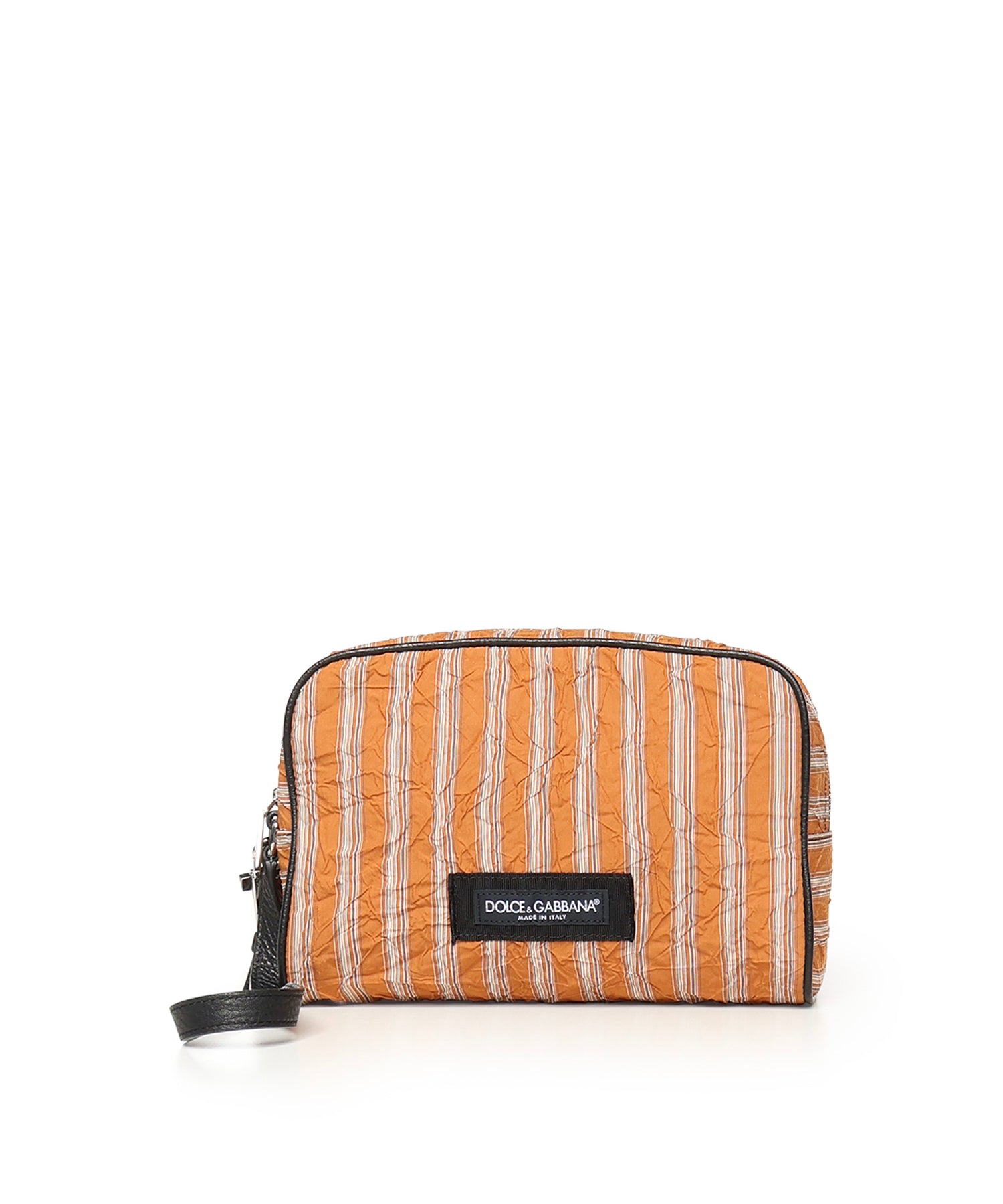 Borsa a mano in tessuto froissé e pelle BM2500 A03898W177 DOLCE & GABBANA 