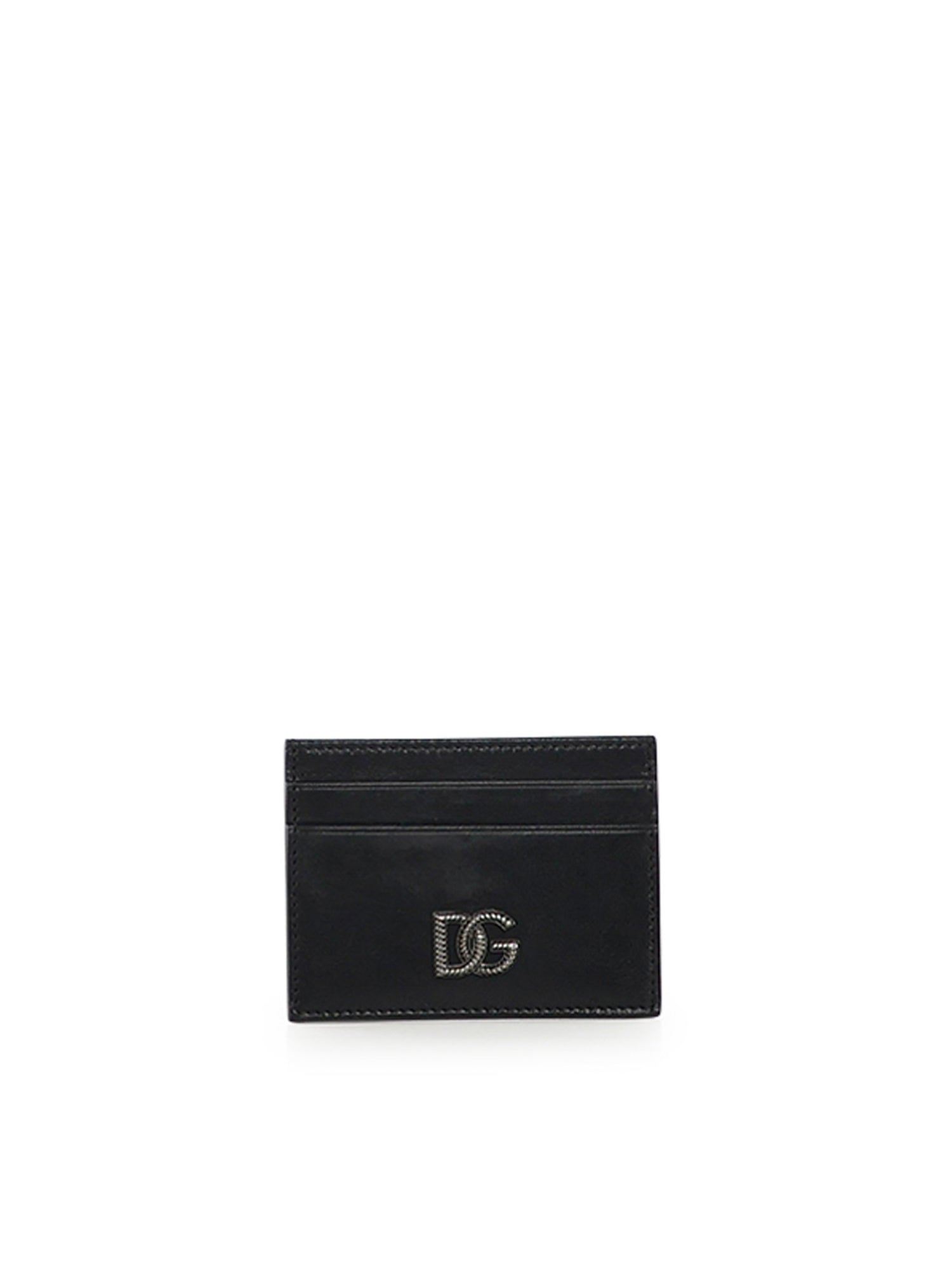 Portacarte in pelle di vitello con logo BP0330 AU99480999 DOLCE & GABBANA 