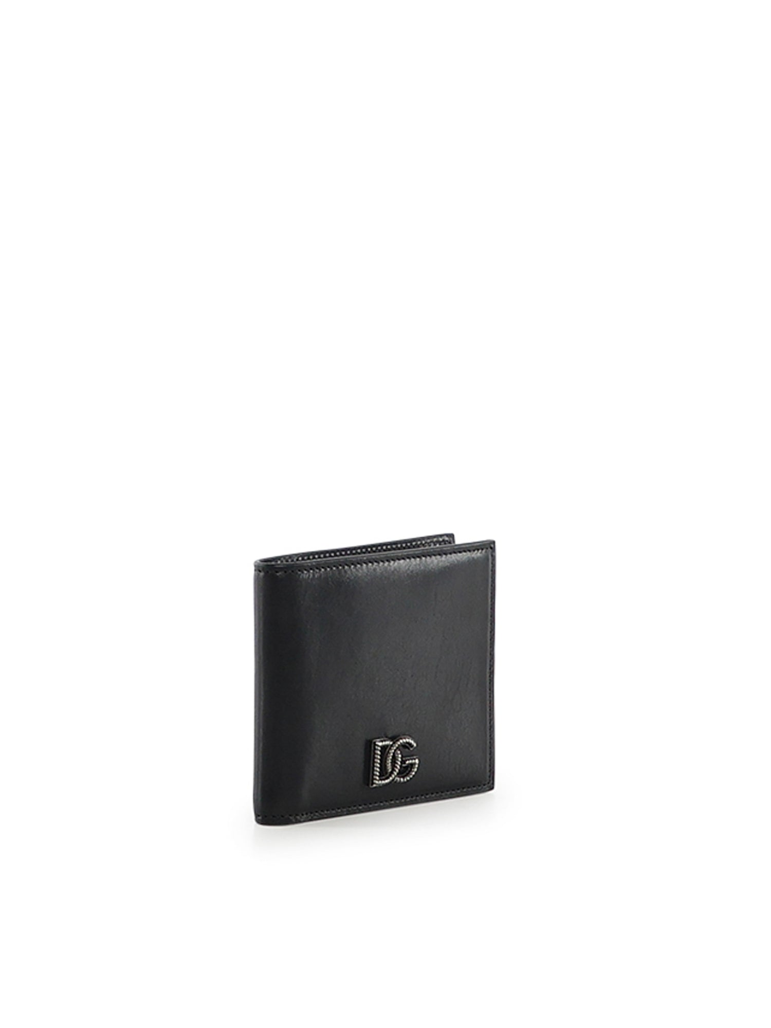Portacarte in pelle di vitello con logo <BR/> BP1321 AU99480999 DOLCE & GABBANA 