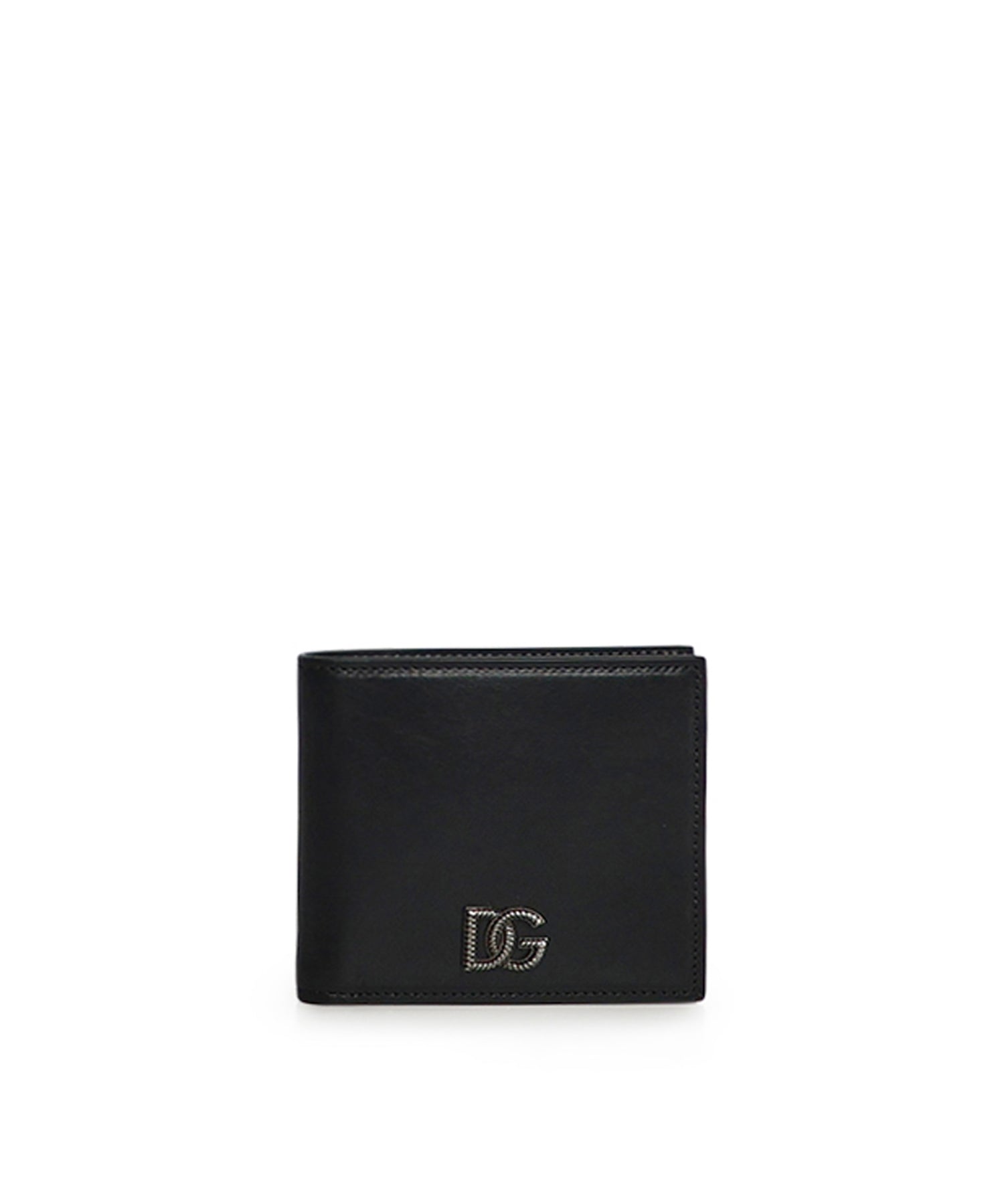 Portacarte in pelle di vitello con logo <BR/> BP1321 AU99480999 DOLCE & GABBANA 
