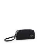 Necessaire in pelle di vitello con logo BP3456 AU99480999 DOLCE & GABBANA 
