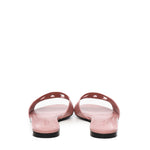 Slide in pelle di vitello e logo CQ0436 AY32980405 DOLCE & GABBANA 