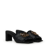 Mules in rafia con logo CR1993 AN21780999 DOLCE & GABBANA 