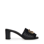 Mules in rafia con logo CR1993 AN21780999 DOLCE & GABBANA 