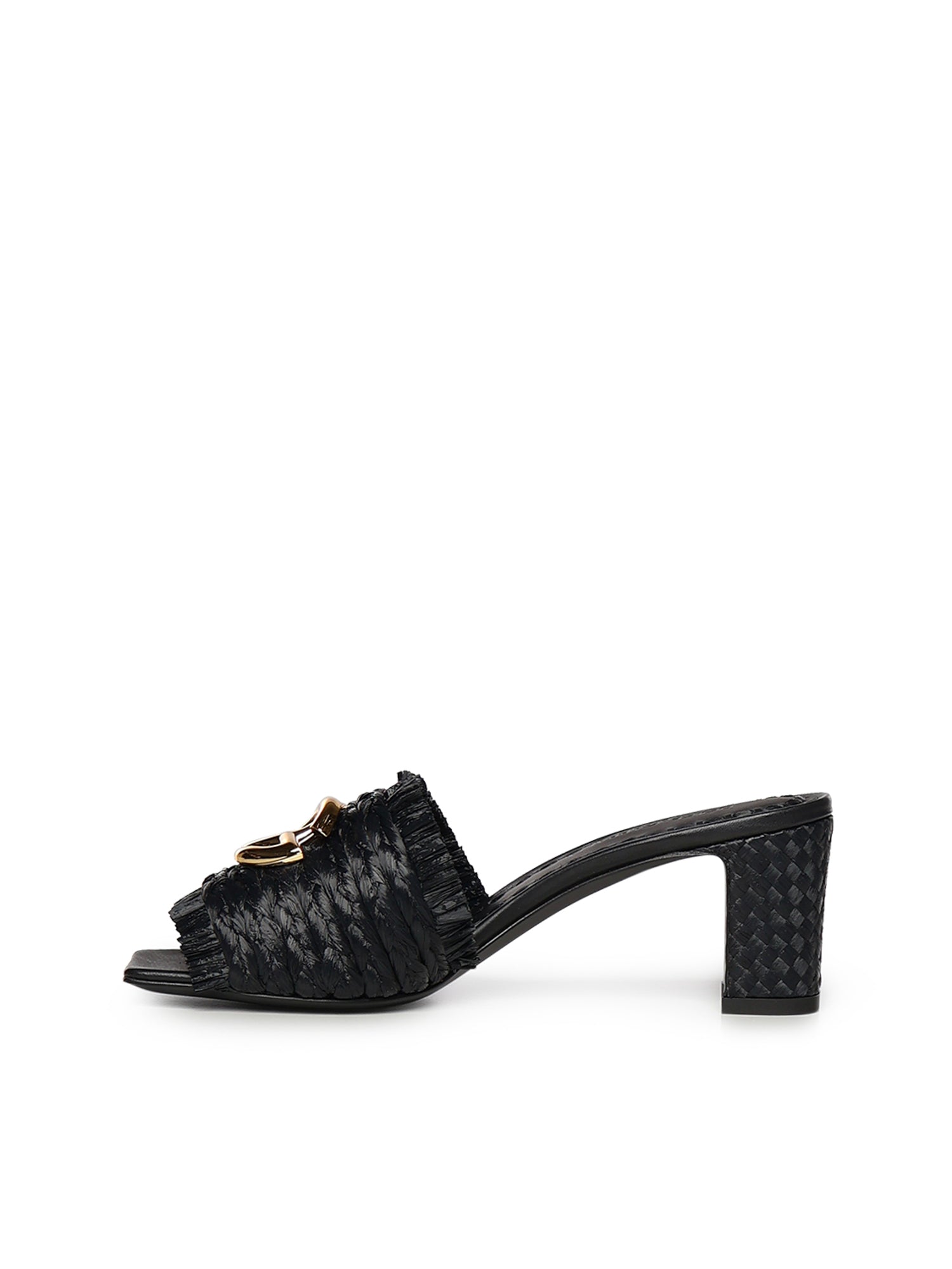 Mules in rafia con logo CR1993 AN21780999 DOLCE & GABBANA 