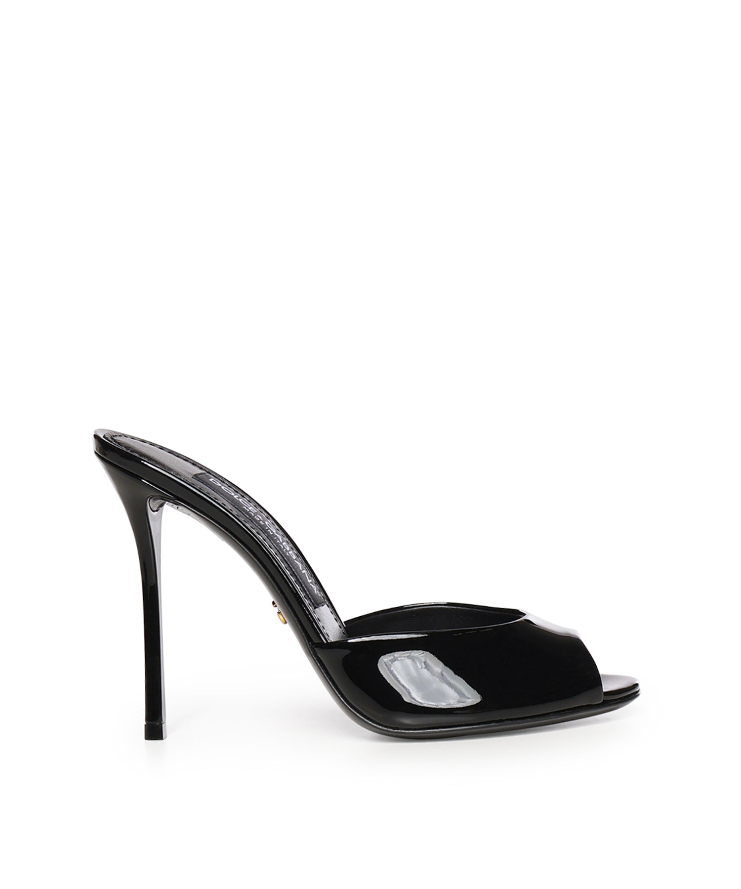 Mule Keira in pelle verniciata CR2011 A147180999 DOLCE & GABBANA 