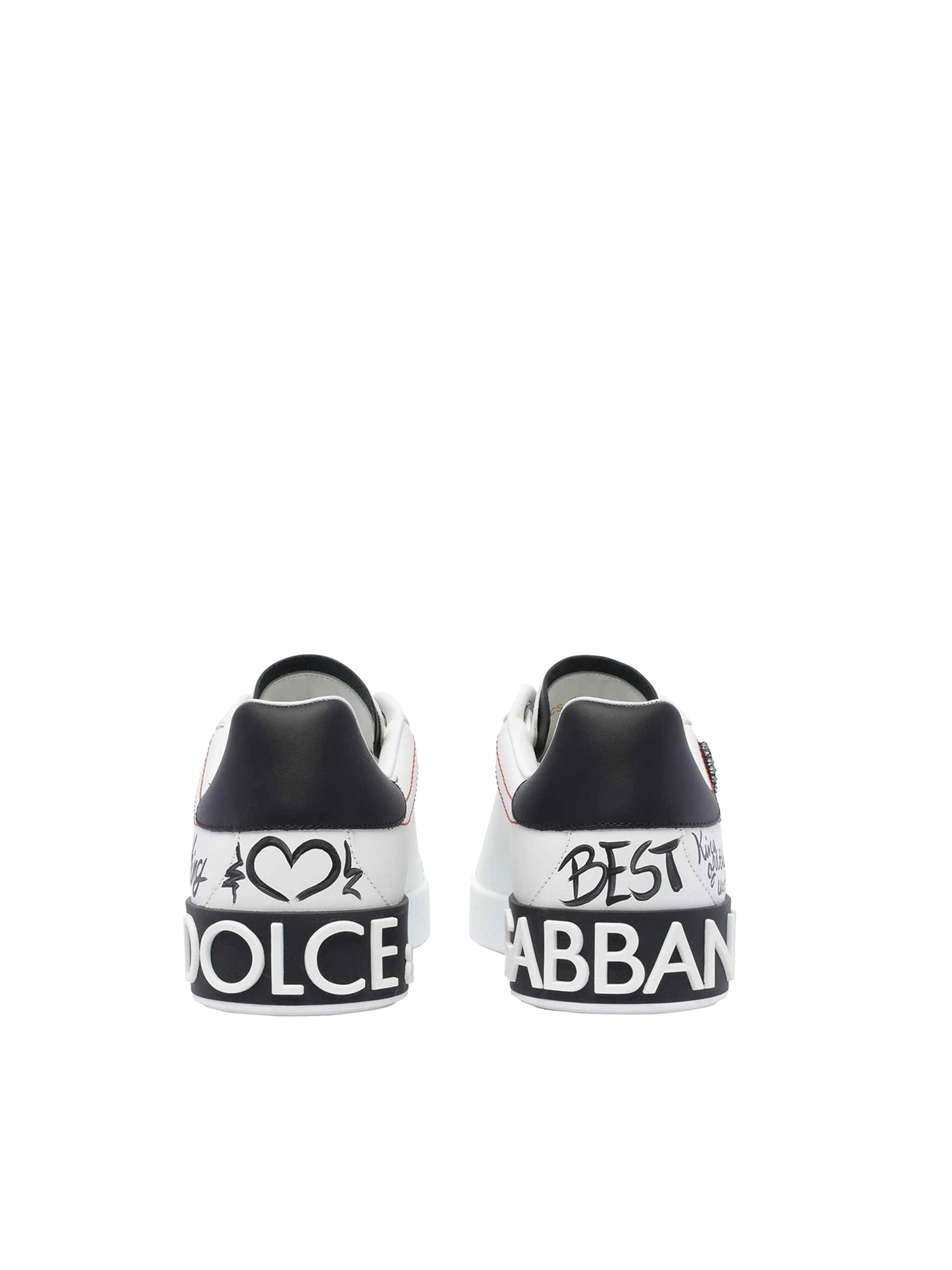 Sneakers Portofino in pelle CS1760 A9AG189697 DOLCE & GABBANA 
