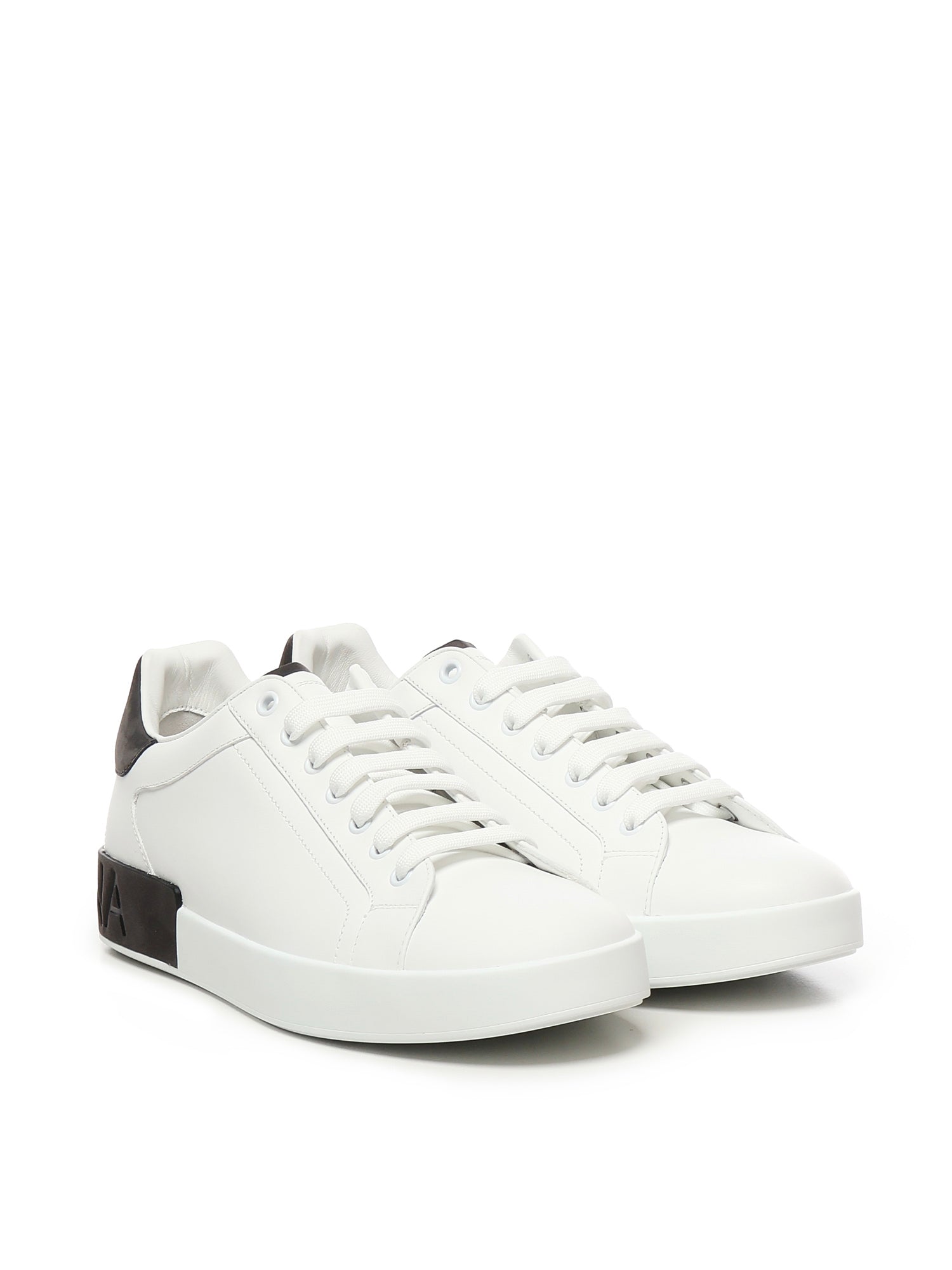 Sneakers Portofino in pelle CS2278 AF21889697 DOLCE & GABBANA 