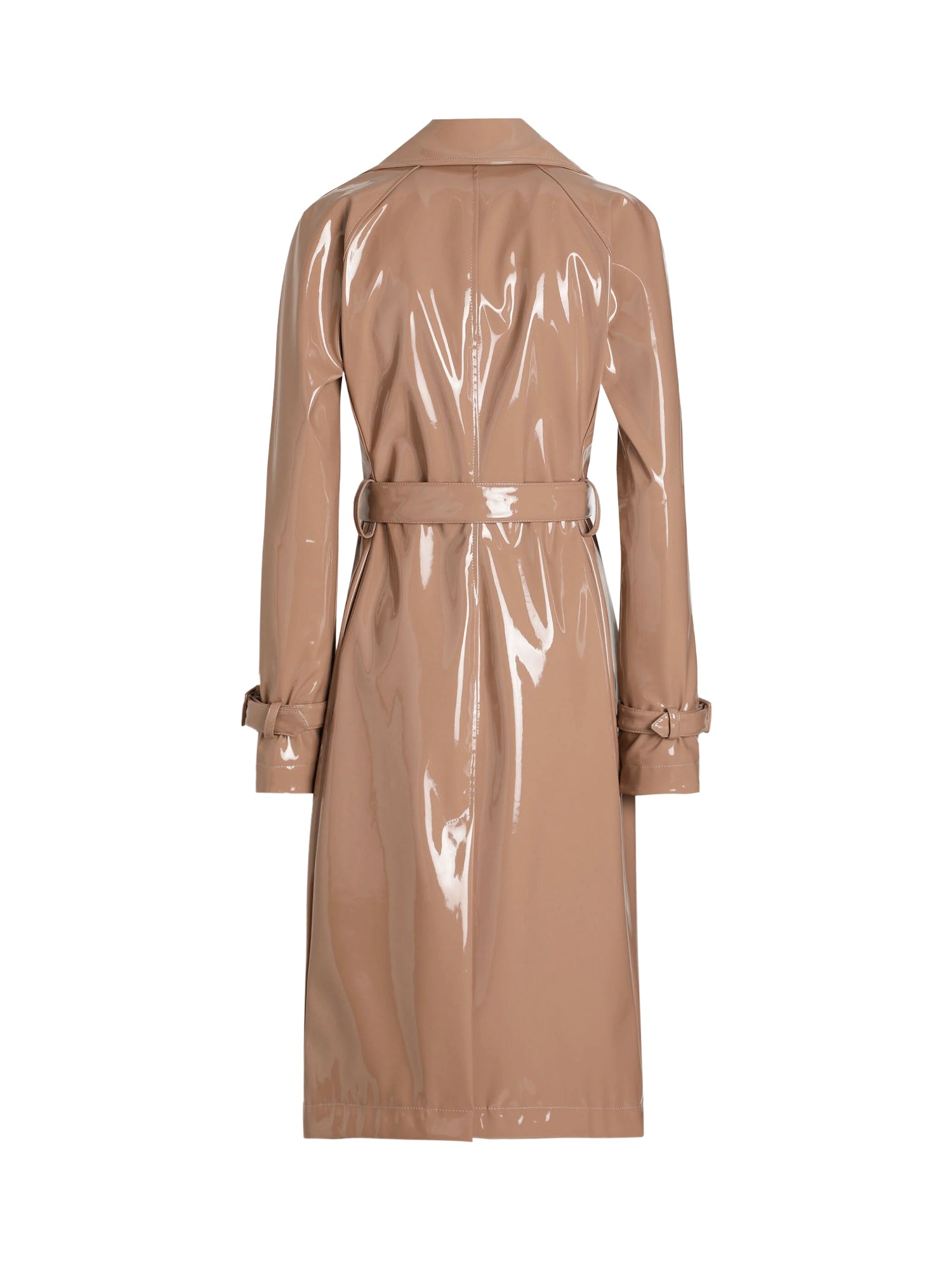 Trench in ecopelle spalmato F0W3WT FUSW7M0179 DOLCE & GABBANA 
