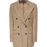 Giacca doppiopetto Sicilia effetto tweed F29YFT HUMWCS8230 DOLCE & GABBANA 