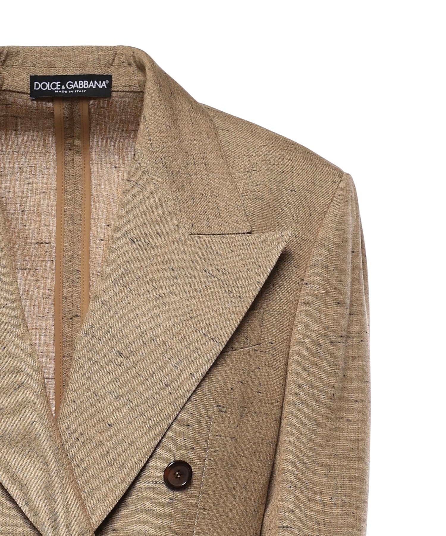 Giacca doppiopetto Sicilia effetto tweed F29YFT HUMWCS8230 DOLCE & GABBANA 
