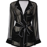 Camicia Vanity in chiffon F5U33T FU1ATN0000 DOLCE & GABBANA 
