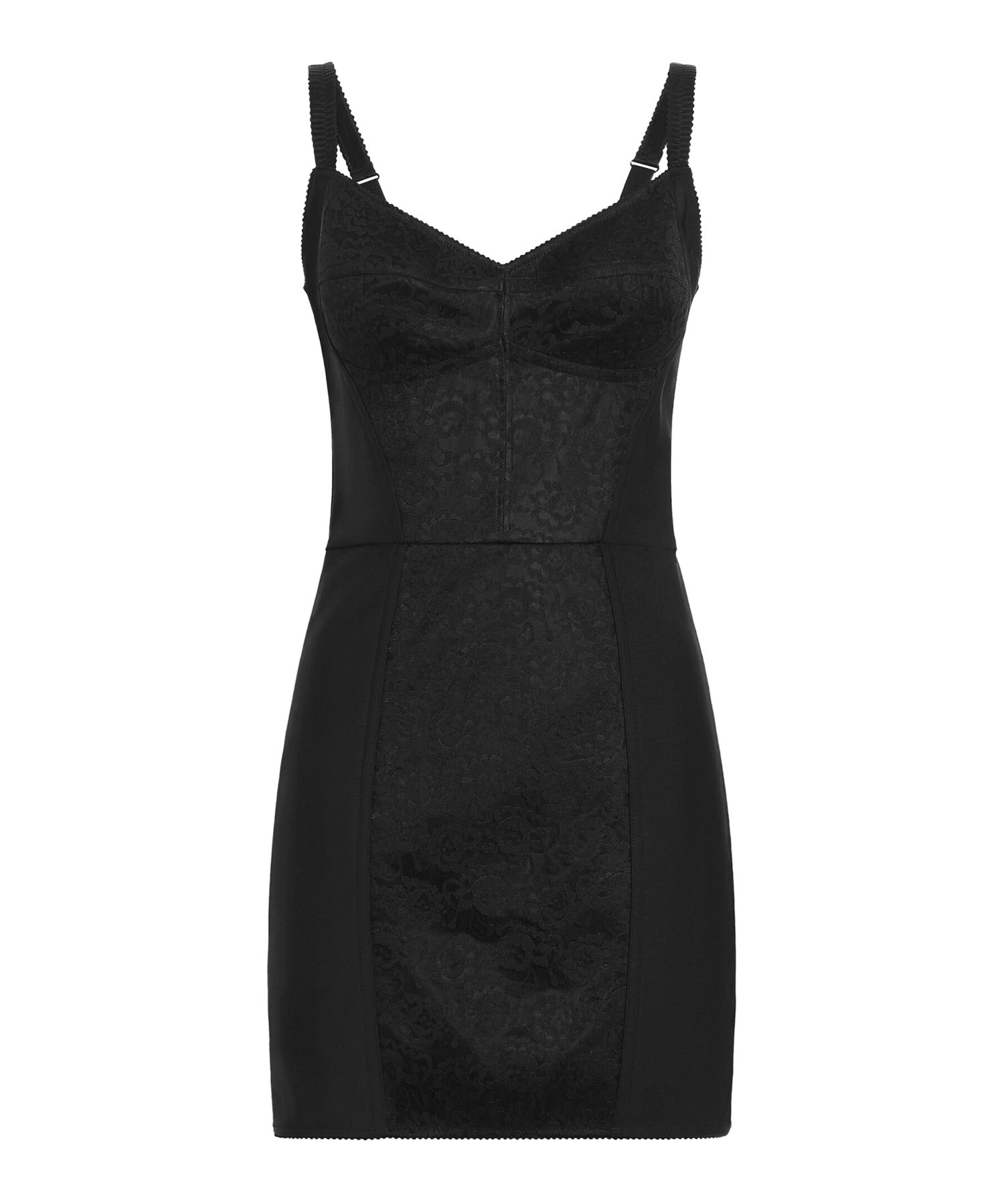 Abito in guaina elastica e pizzo F63G8T GDCLQN0000 DOLCE & GABBANA 