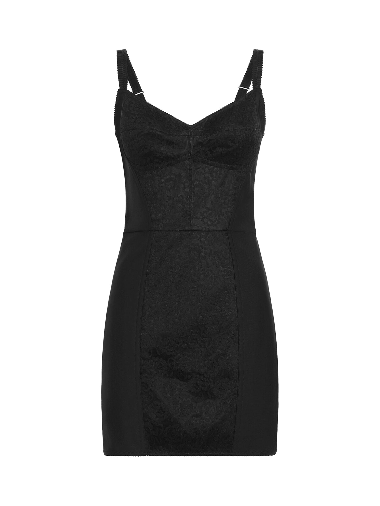 Abito in guaina elastica e pizzo F63G8T GDCLQN0000 DOLCE & GABBANA 
