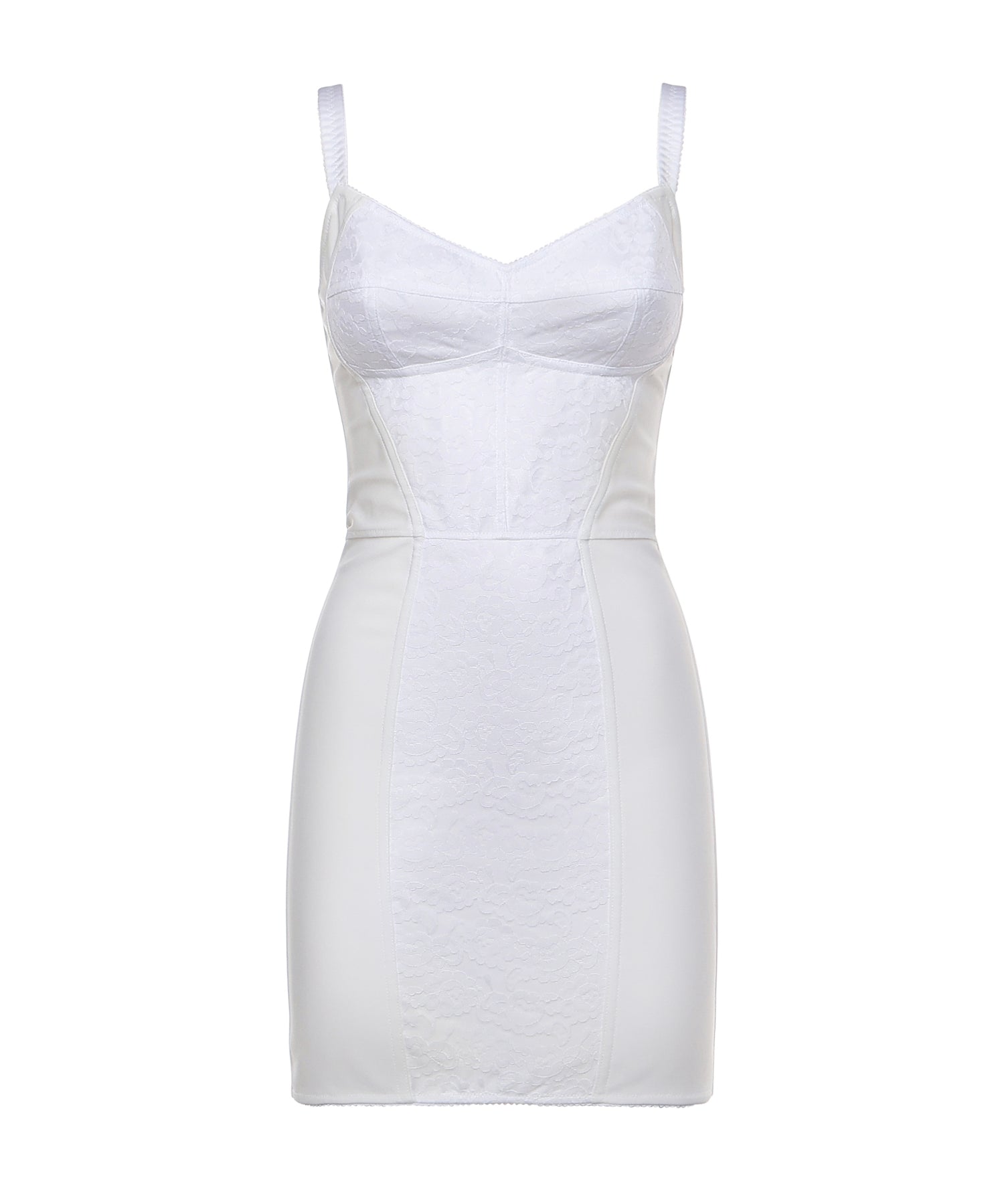 Abito in guaina elastica e pizzo F63G8T GDCLQW0800 DOLCE & GABBANA 