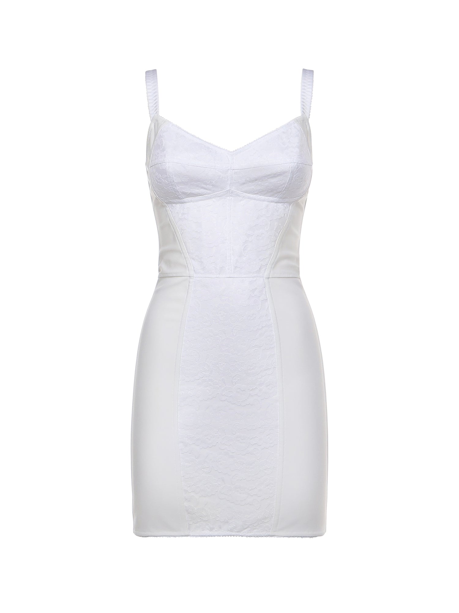 Abito in guaina elastica e pizzo F63G8T GDCLQW0800 DOLCE & GABBANA 